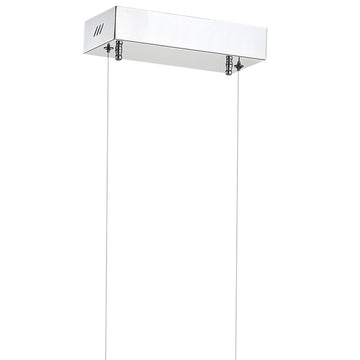 Ned 39" Dimmable Adjustable Integrated LED Metal Linear Pendant - JONATHAN Y